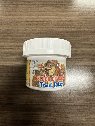 Blood Orange Trout Bites 100mg Gummies