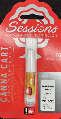 Cartridge | Sessions Distillate | - Forbidden Apple (I) *[Dime Store Deal]