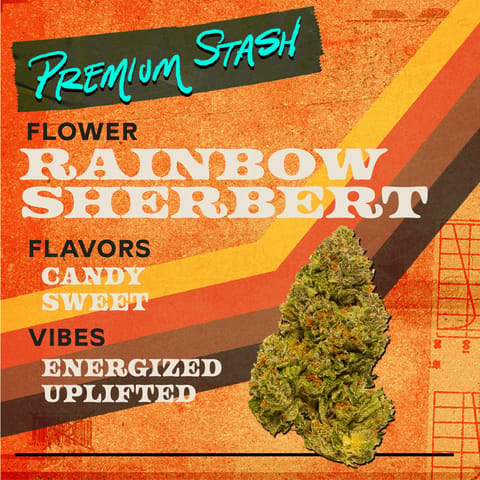 Rainbow Sherbert - 3.5g Flower