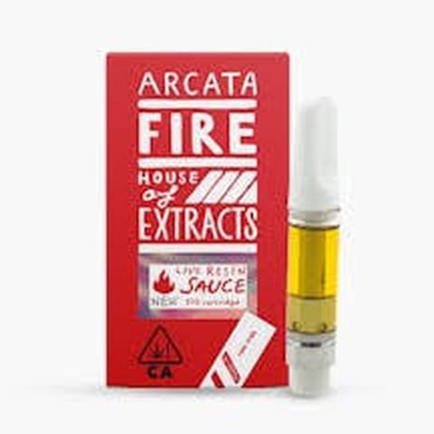 Arcata Fire 100% Live Resin Cartridge 1g Hybrid Permanent Marker