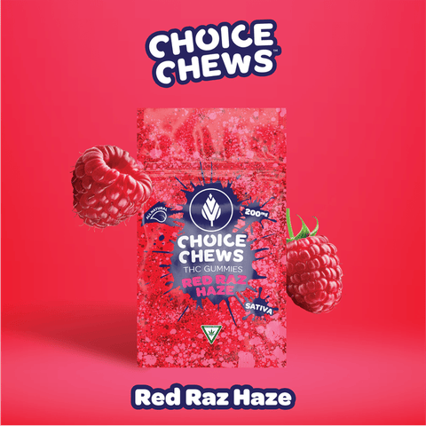 CHOICE | RED RAZ HAZE | GUMMY | 200MG