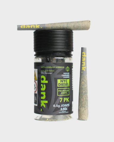 Dank | NYC Diesel | Preroll | 7pk | 3.5g