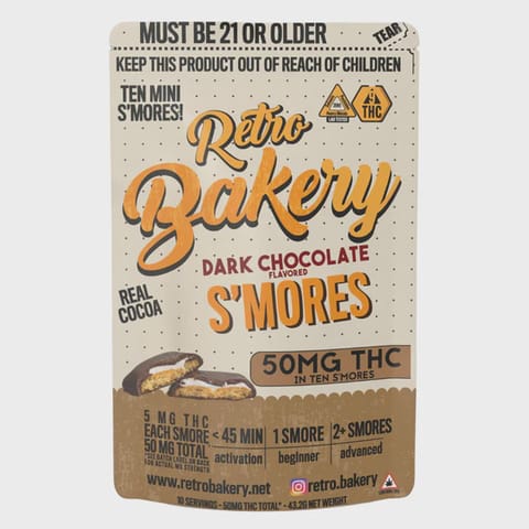 Retro Bakery Dark Chocolate Smores