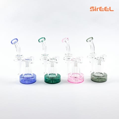 SirEEL | 7.5" Recessed Gravel Recycler Oil Rig |Assorted Colors