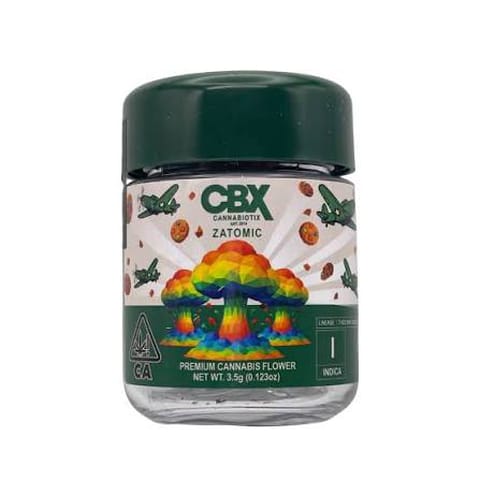 CBX | Zatomic | Indica | 3.5g | Jar