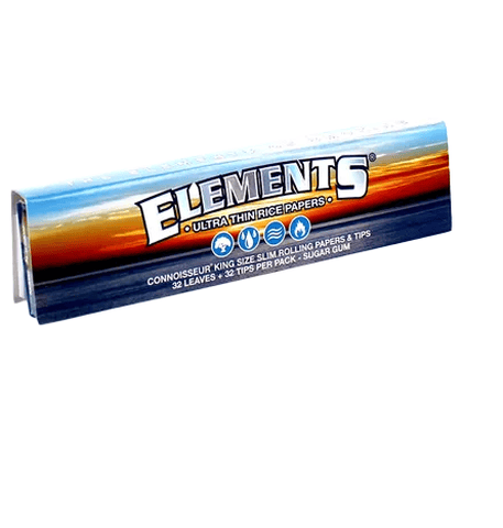 Elements King Size Connoisseur Papers with Tips