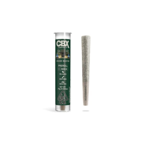 CANNABIOTIX - INDOOR PREROLL - GRAND MASTER - 0.75G