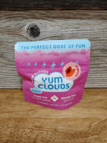 Yum Clouds Papaya 100mg