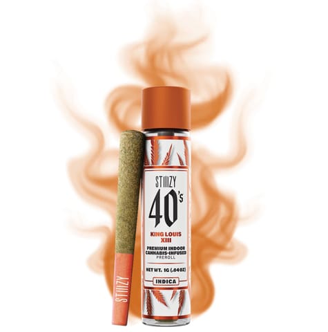 STIIIZY | King Louis XIII 40s Single | Infused Preroll | 1g