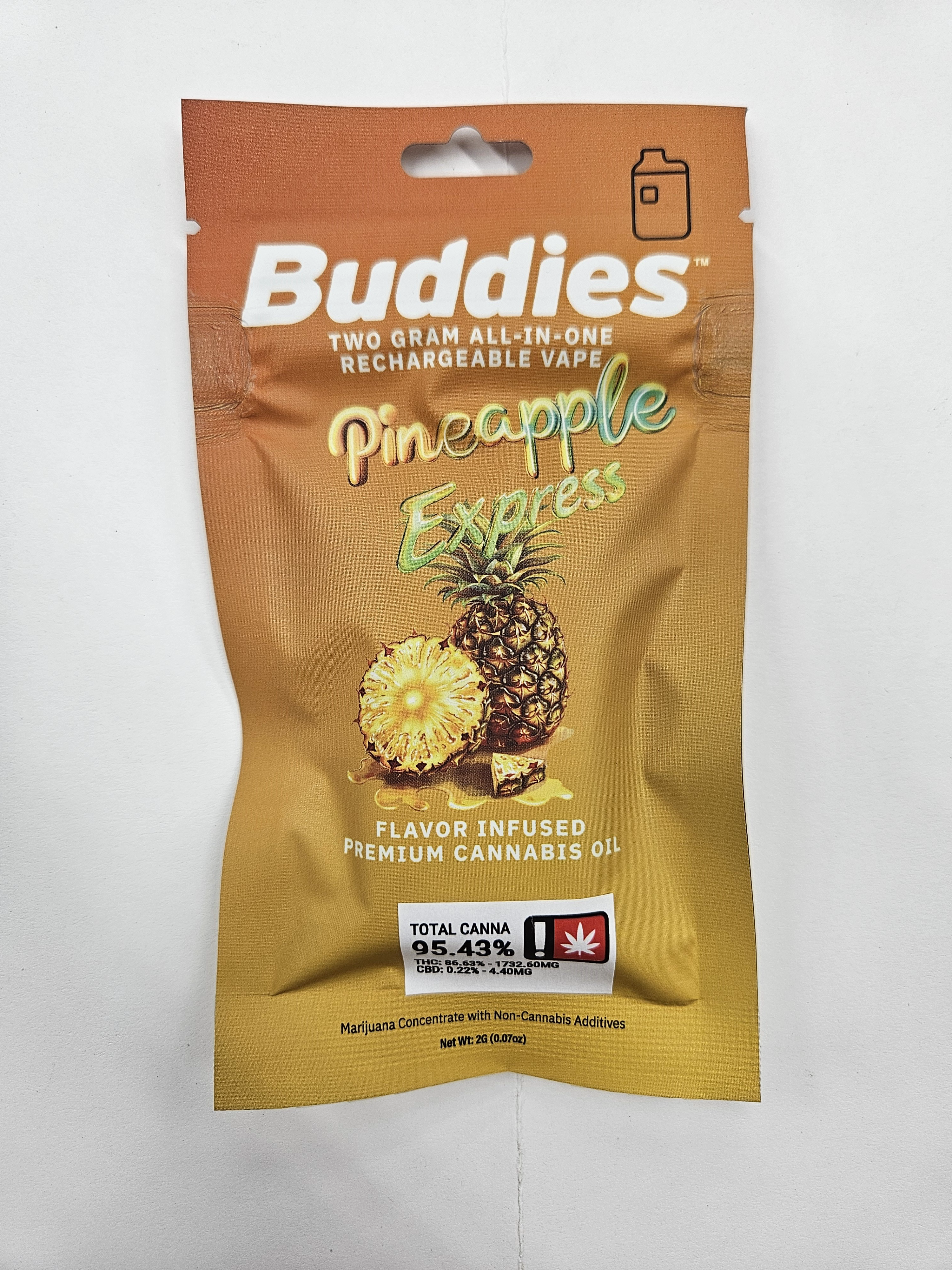 Buddies Flavors | Pineapple Express All in One | 2g