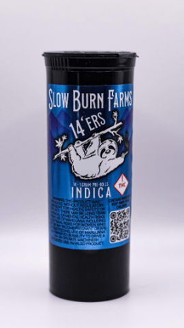 Slow Burn Farms | Pre-Roll - Cadillac Rainbow | 5-Pack x 1g | 5g