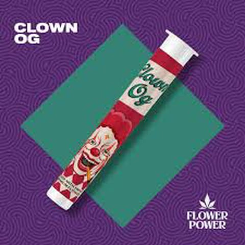 Clown OG - Flower Power - Pre-Roll - Hybrid - 1G**