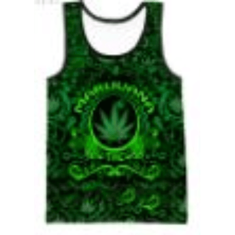Tank Top w/Marijuana/THC - Large