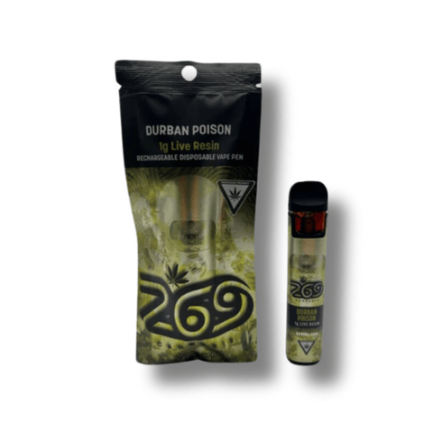 Durban Poison - 269 Cannabis - Disposable Vape - 1g