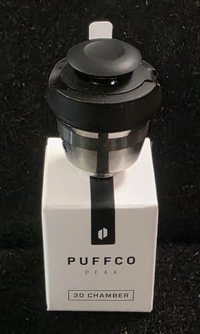 PuffCo- Peak V2 3D Chamber(Not Eligible With Loyalty Credits/Punch Cards/Discounts)(Black)