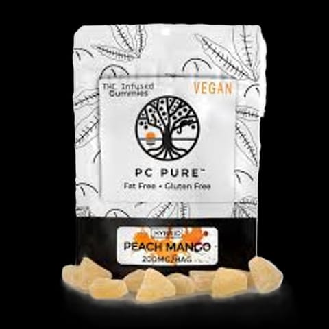 GUMMY - PEACH MANGO - 20mg/pc - PC PURE