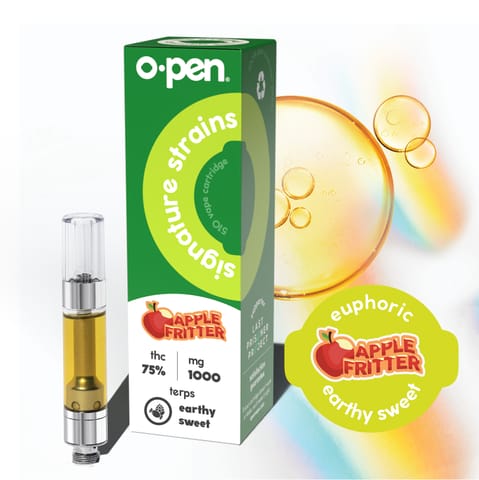 O.Pen Signature Strains Live Resin Cartridge | Apple Fritter 1g Med