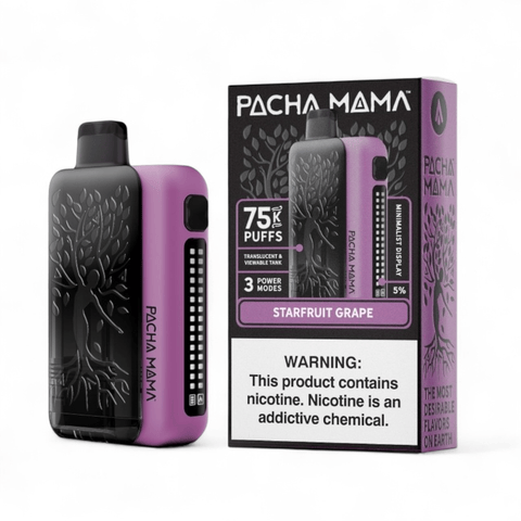 Pacha Mama - 75K Puffs - Starfruit Grape