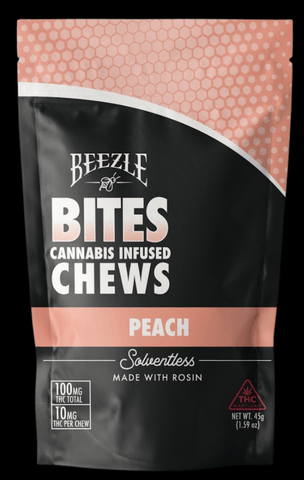 Beezle Bites | Peach | Rosin Solventless | 10mg