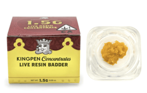 Kingpen | Forbidden Blueprint | Live Resin Badder | Indica | 1.5g