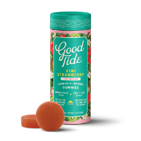 Good Tide Rosin CBG Gummies | Kiwi Strawberry 100mg