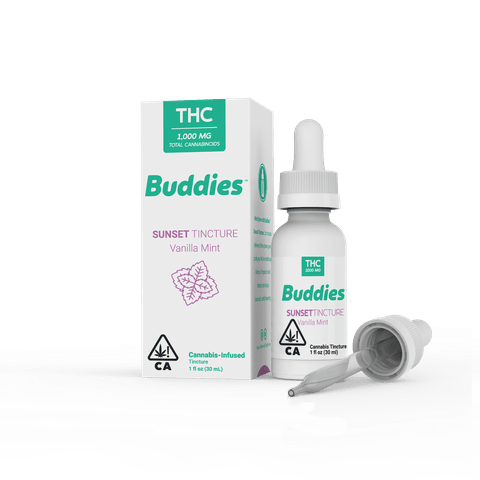 Buddies | Sunset Vanilla | Tincture | 1000mg