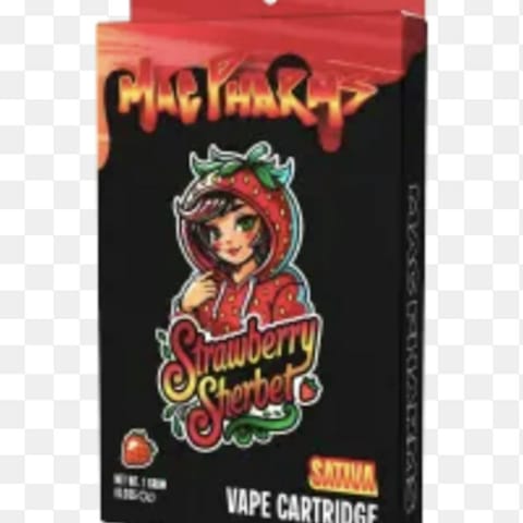 Strawberry Sherbert 510 1g Cart | Mac Pharms