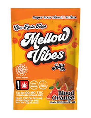 Blood Orange 100MG Jelly (Mellow Vibes)