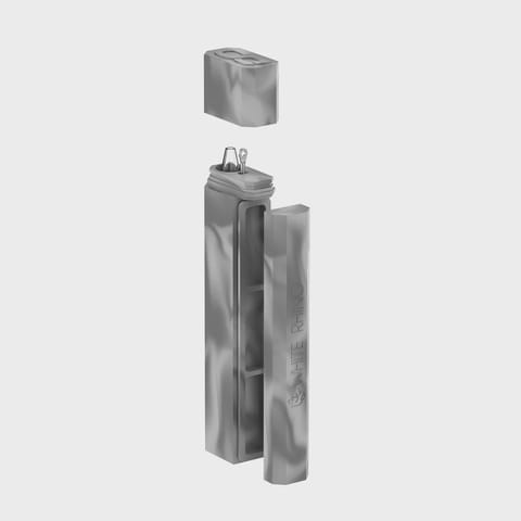 White Rhino - Grey Dab Out Silicone Nectar Collector