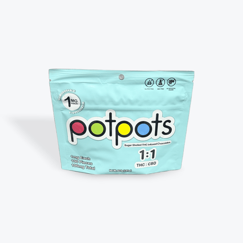 (REC) Potpots - 1:1 THC/CBD 100ct