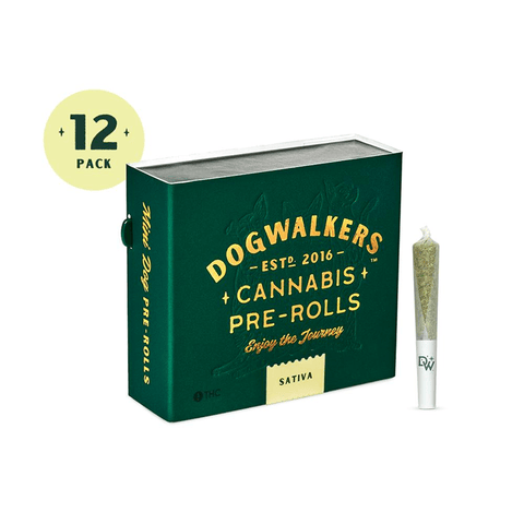 Jack's Delight (Sativa) | 4.2G 12pk prerolls | by Dogwalkers