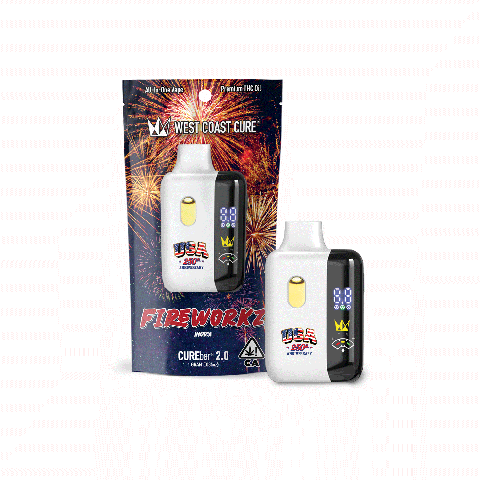 WEST COAST CURE - THC ALL IN ONE - 250TH FIREWORKS - 1G