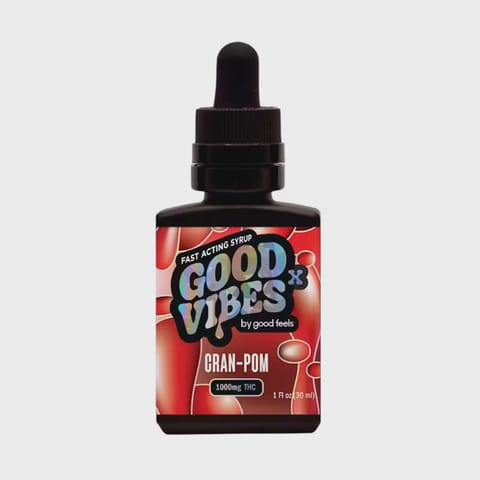 Good Vibes X | Cran-Pom Syrup | 1000mg