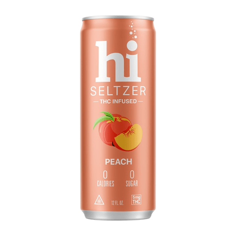 hi Seltzer - Peach 5mg