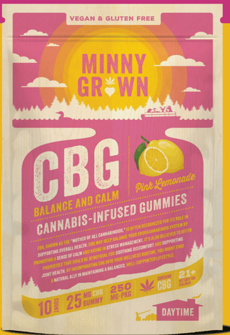 CBG Gummies - Pink Lemonade - 25mg CBG - 10 ct. - Regular