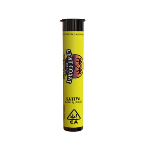 West Coast Treez | Super silver haze | Preroll | Sativa | 1g