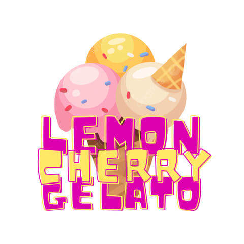 Lemon Cherry Gelato