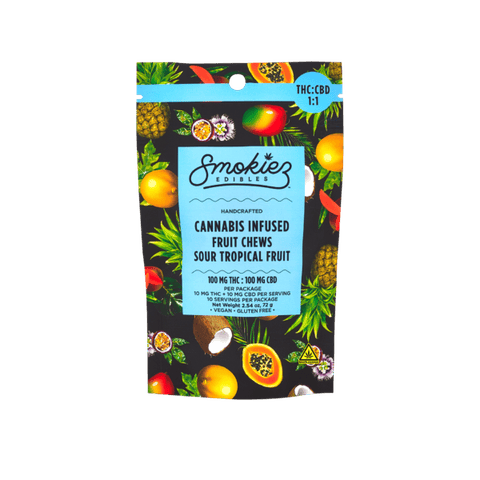 Smokiez - Sour Tropical Fruit THC:CBD