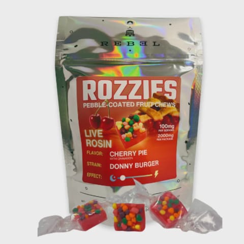 Rebel | Cherry Pie | 2000MG Rosin Rozzies