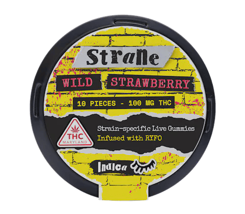 Strane | Infused Gummies | - Wild Strawberry | 10mg x 10