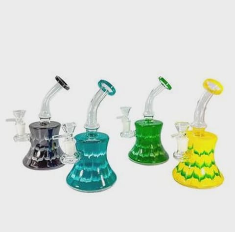 7" Drippin' Tie Dye Water Pipe