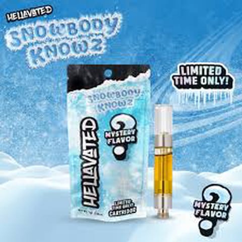 Snowbody Knowz 1g  Cartridge (Hellavated)