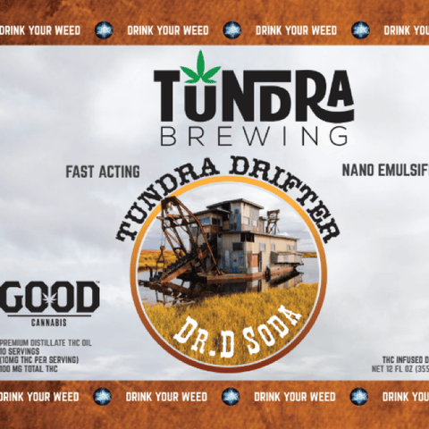 Tundra Brewing | Tundra Drifter Dr. D | Spritzer Drink | 100mg