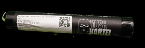 Kush Kartel- Candy Gas 1.2G Infused Pre-Roll