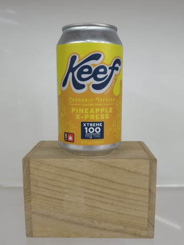 Keef Soda | 100mg | Pineapple XPress