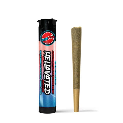 Hellavated | Juicy Stickz | Infused PreRoll | - Bomb Popz | 0.75g Single