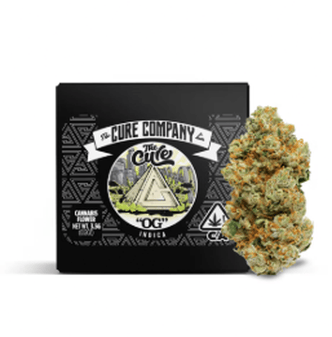 The Cure Company | The Cure OG | Indica | 3.5g | Jar