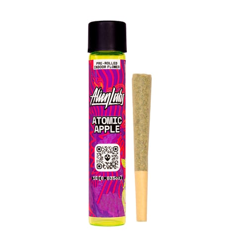 KB - ALIEN LABS - INDOOR PREROLL - ATOMIC APPLE - 1G
