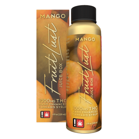 THC SYRUP TINCTURE | MANGO | 1000MG TOTAL | 4 FL/OZ