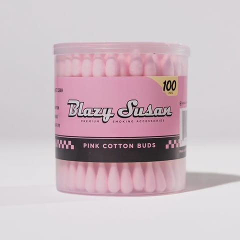 Blazy Susan Pink Cotton Buds 100PK